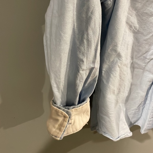 Saks scotch shrunk 2 layer button down shirt - Picture 4 of 7